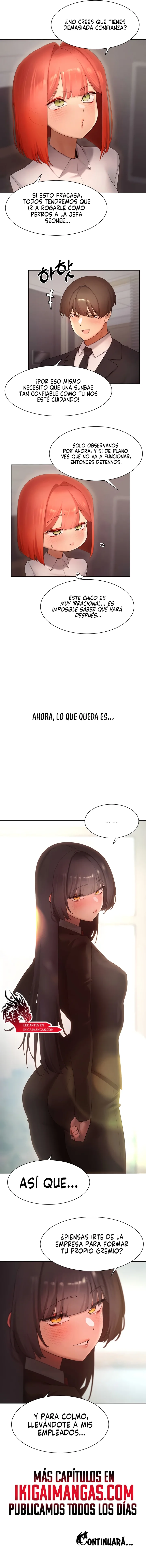 El protagonista se hace más fuerte cuando se come a una cazadora Capítulo 63 - Page 10