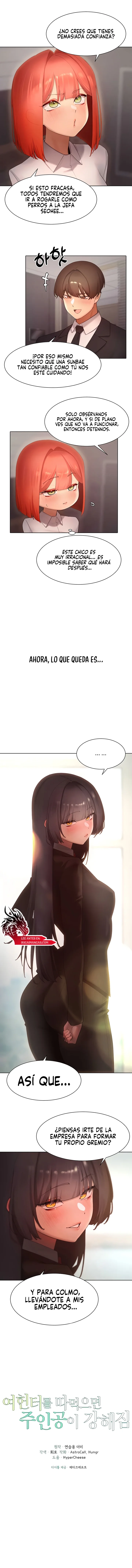 El protagonista se hace más fuerte cuando se come a una cazadora Capítulo 64 - Page 2