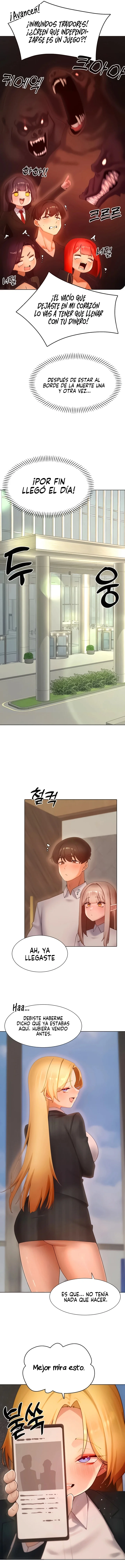 El protagonista se hace más fuerte cuando se come a una cazadora Capítulo 64 - Page 5