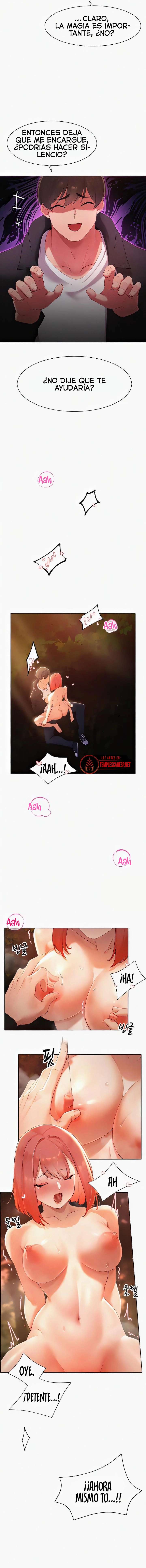 El protagonista se hace más fuerte cuando se come a una cazadora Capítulo 7 - Page 12