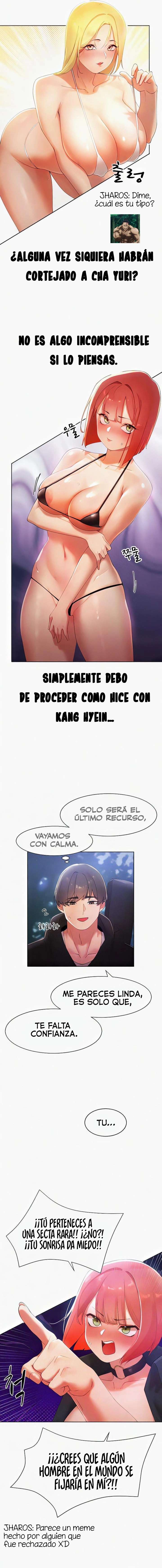 El protagonista se hace más fuerte cuando se come a una cazadora Capítulo 7 - Page 3