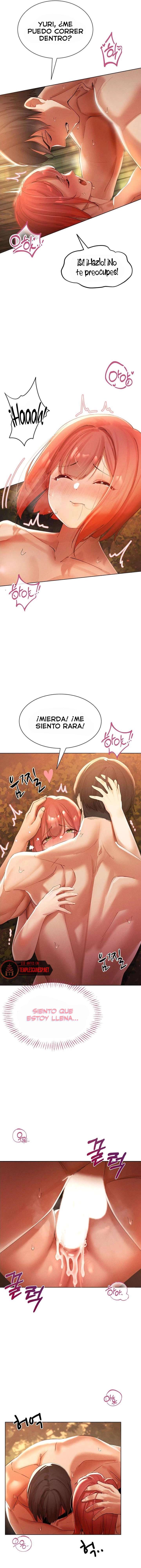 El protagonista se hace más fuerte cuando se come a una cazadora Capítulo 8 - Page 15