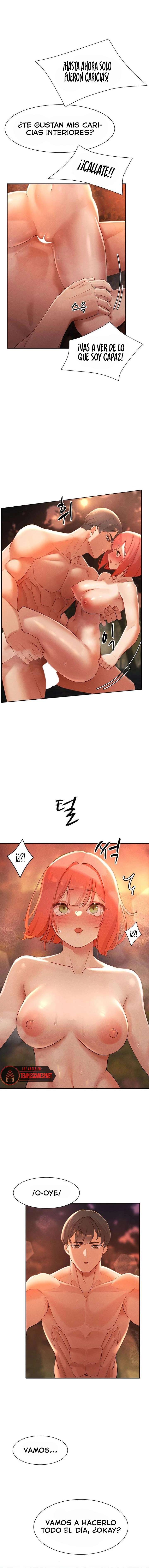 El protagonista se hace más fuerte cuando se come a una cazadora Capítulo 8 - Page 8