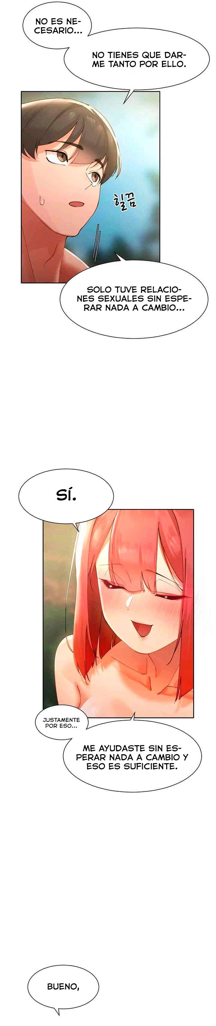 El protagonista se hace más fuerte cuando se come a una cazadora Capítulo 9 - Page 18