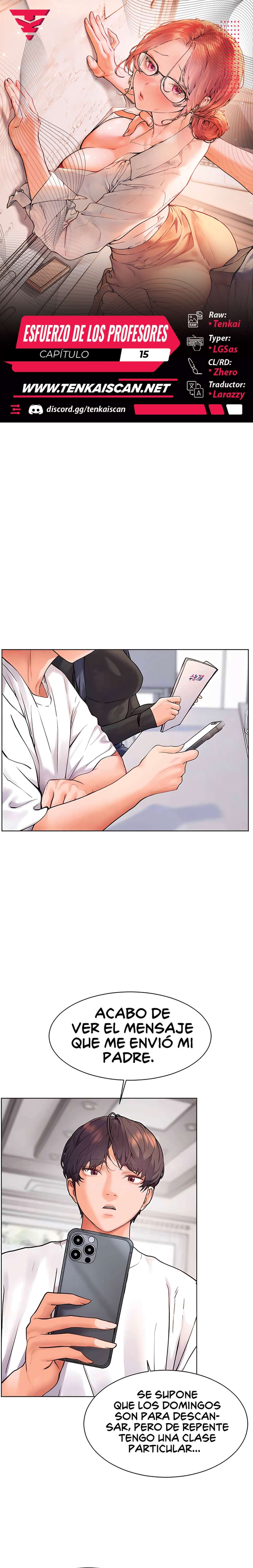 Los esfuerzos de las maestras Capítulo 15 - Page 1