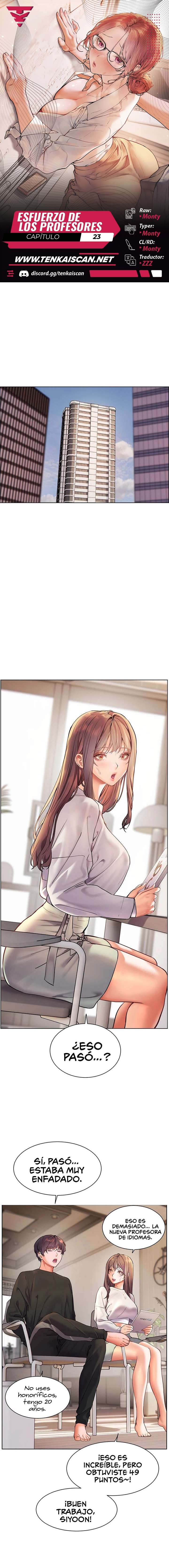 Los esfuerzos de las maestras Capítulo 23 - Page 1