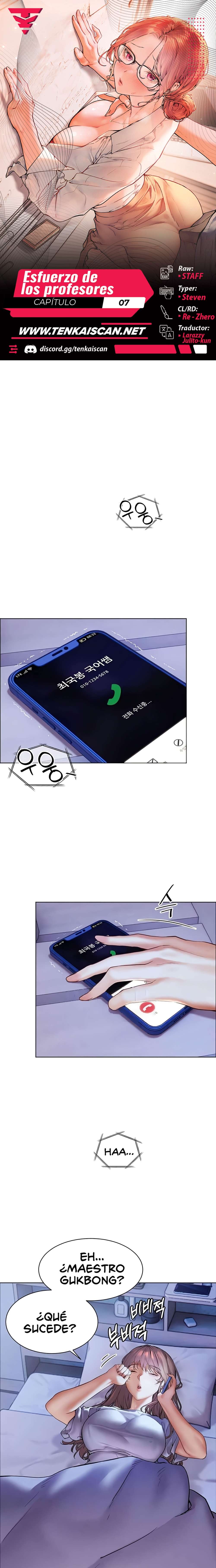 Los esfuerzos de las maestras Capítulo 8 - Page 1