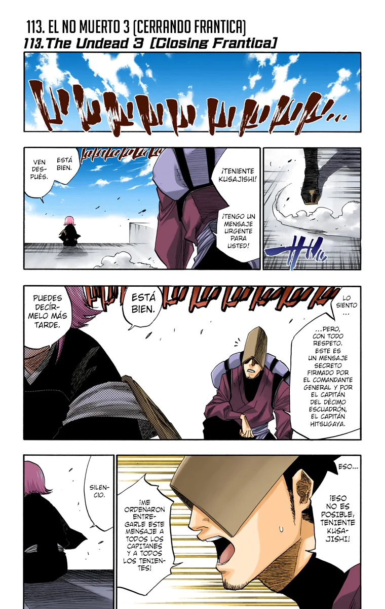Bleach – Digital Colored Comics Capítulo 113 - Page 2