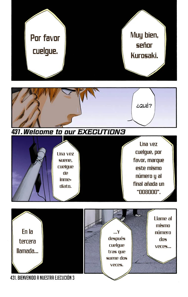 Bleach – Digital Colored Comics Capítulo 431 - Page 2