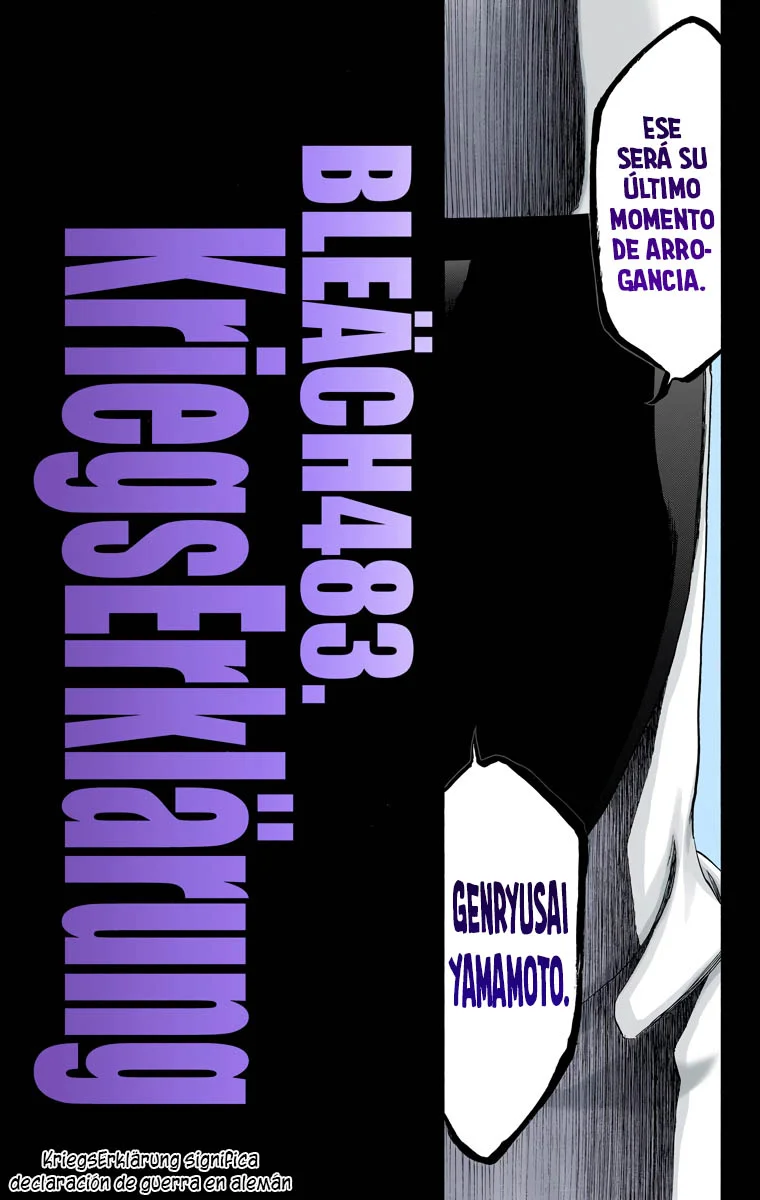 Bleach – Digital Colored Comics Capítulo 483 - Page 6