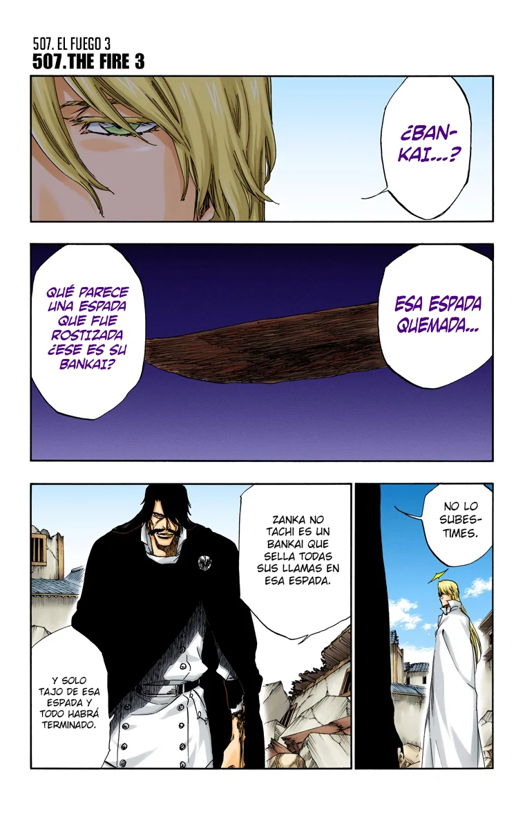 Bleach – Digital Colored Comics Capítulo 507 - Page 2