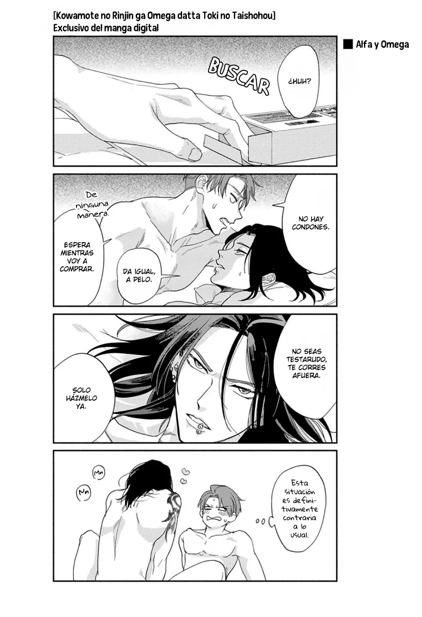 Kowamote no Rinjin ga Omega datta Toki no Taishohou Capítulo 5.5 - Page 12