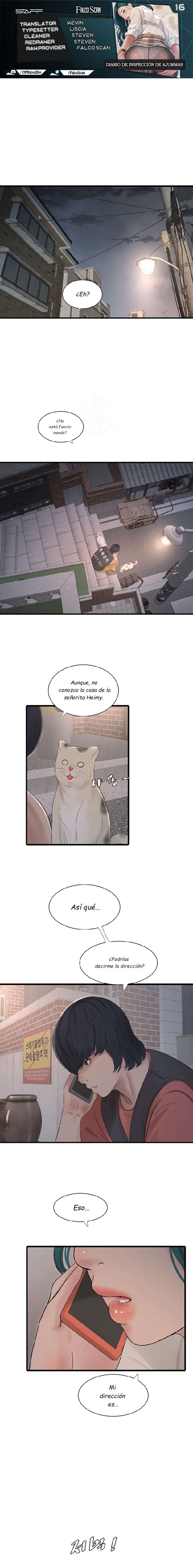 Diario de inspección de ajummas Capítulo 16 - Page 1