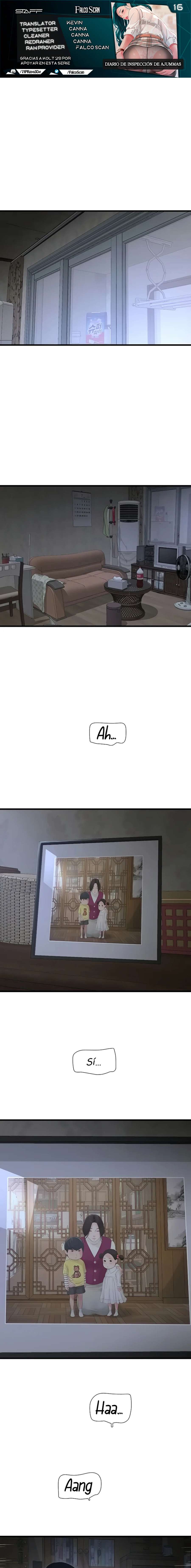 Diario de inspección de ajummas Capítulo 18 - Page 1