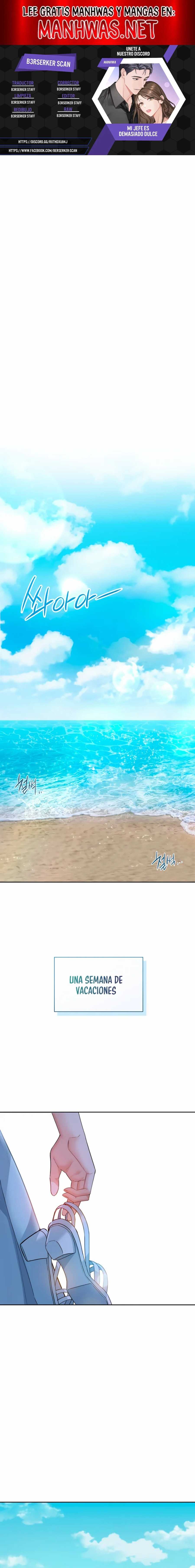 Mi jefe es demasiado dulce Capítulo 0 - Page 1