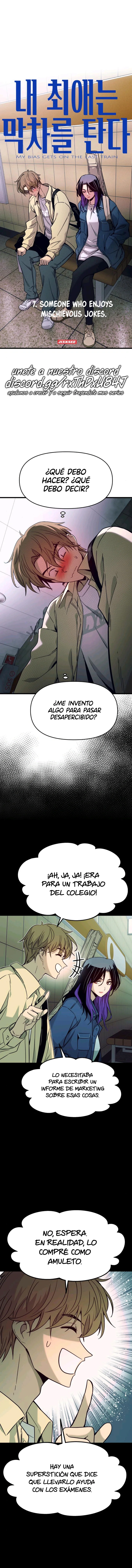 Mi bias toma el último tren Capítulo 7 - Page 2