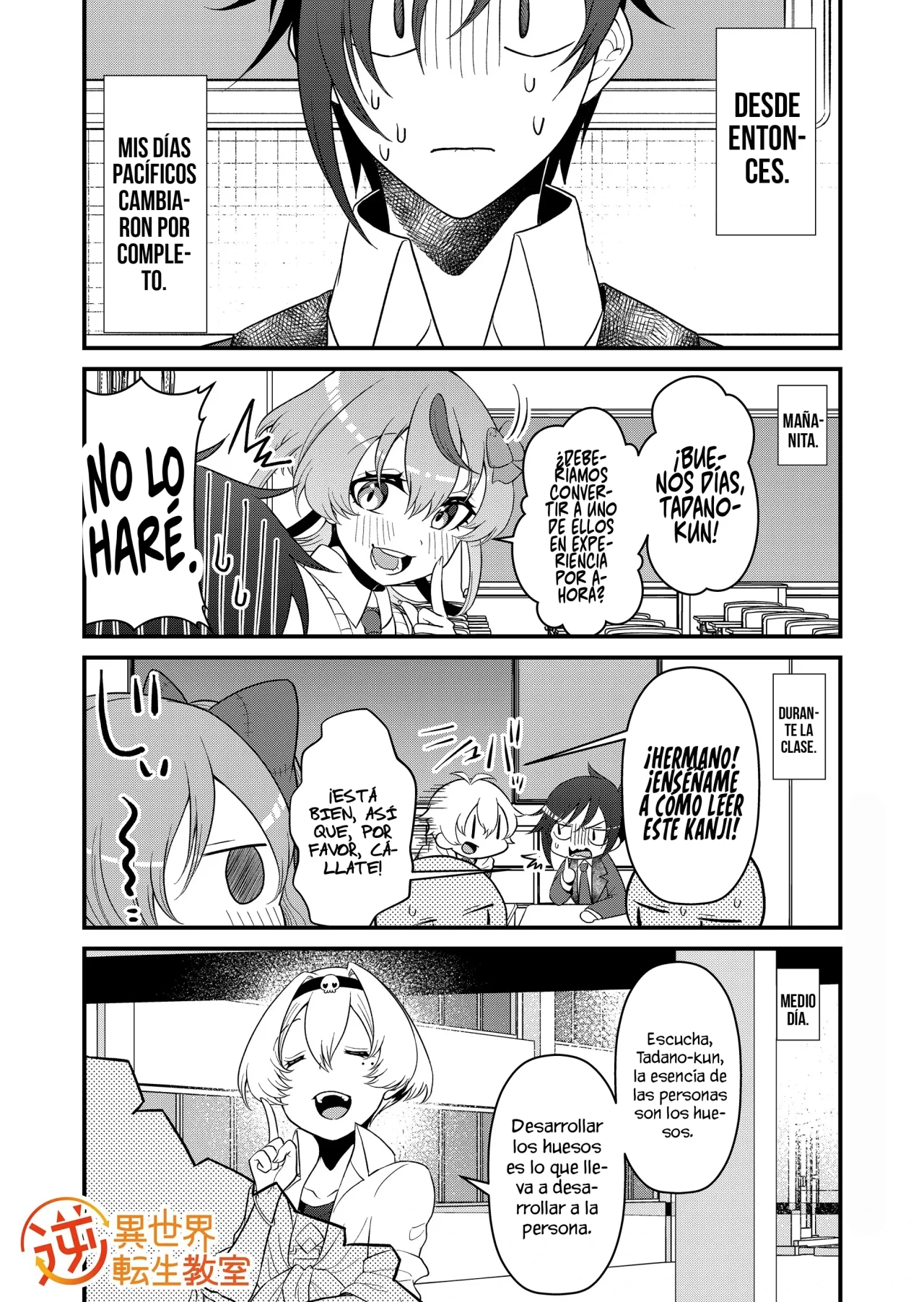 Gyaku Isekai Tensei Kyoushitsu Capítulo 9 - Page 3