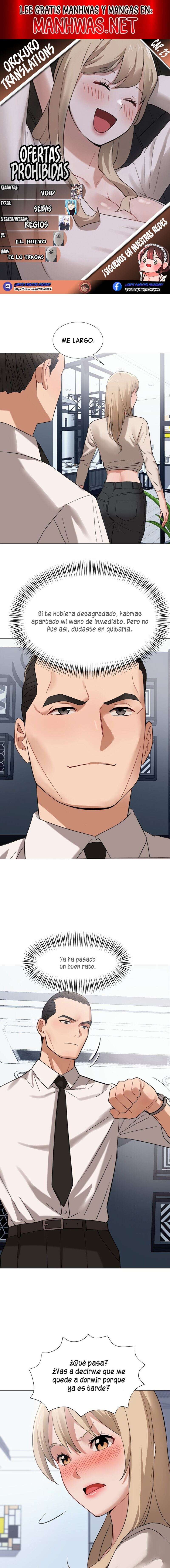 Ofertas Prohibidas Capítulo 23 - Page 1