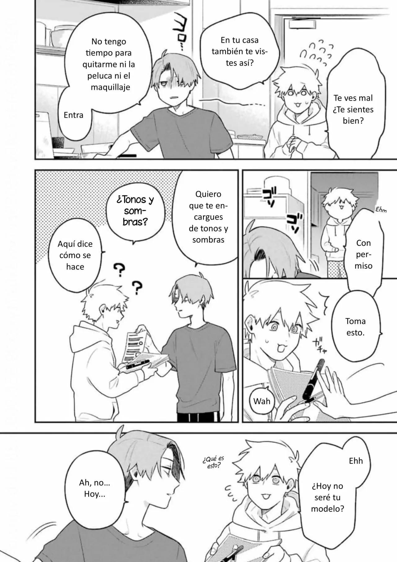 Gōkon ni ittara onna ga inakatta hanashi Capítulo 10 - Page 6