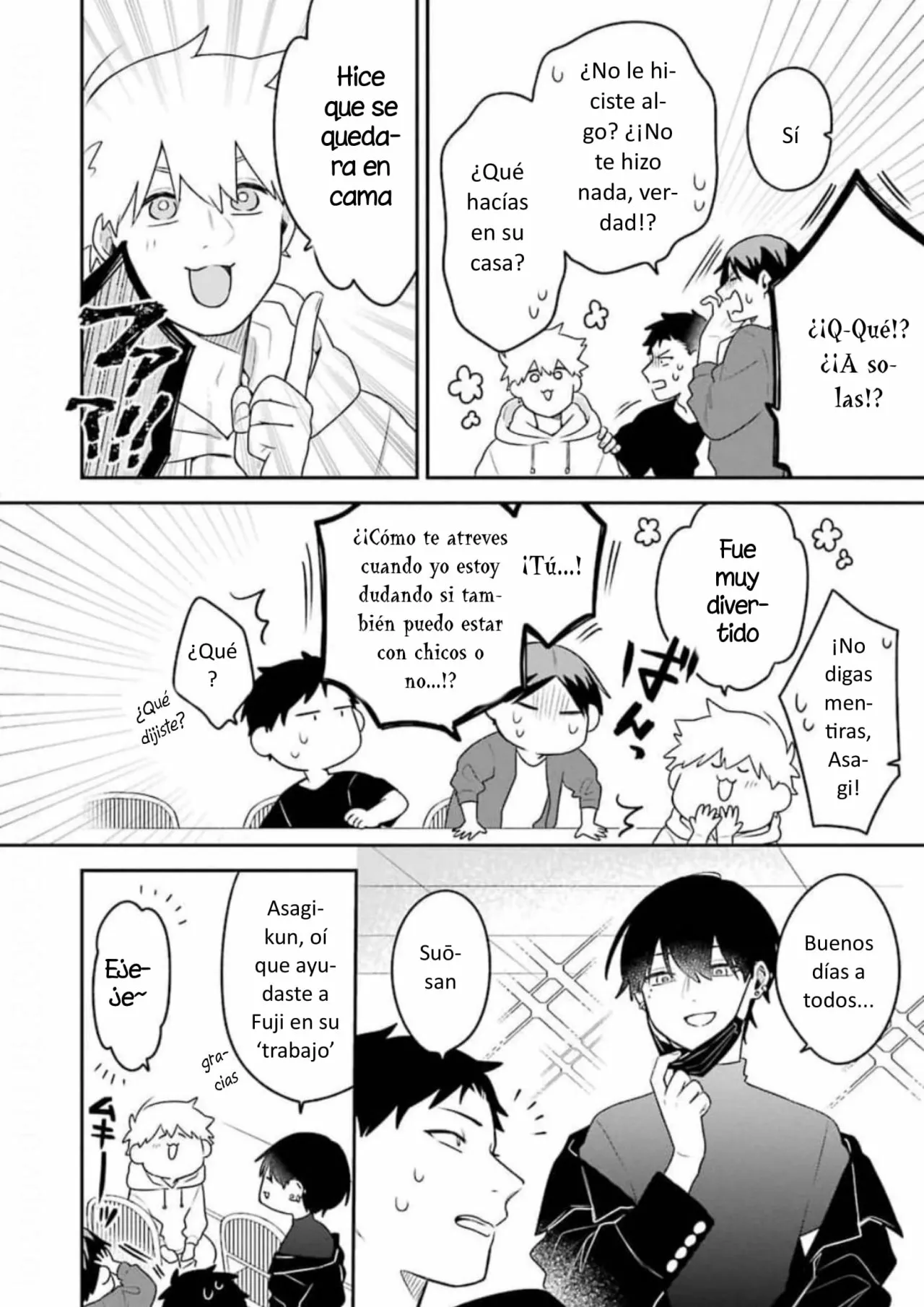 Gōkon ni ittara onna ga inakatta hanashi Capítulo 11 - Page 4