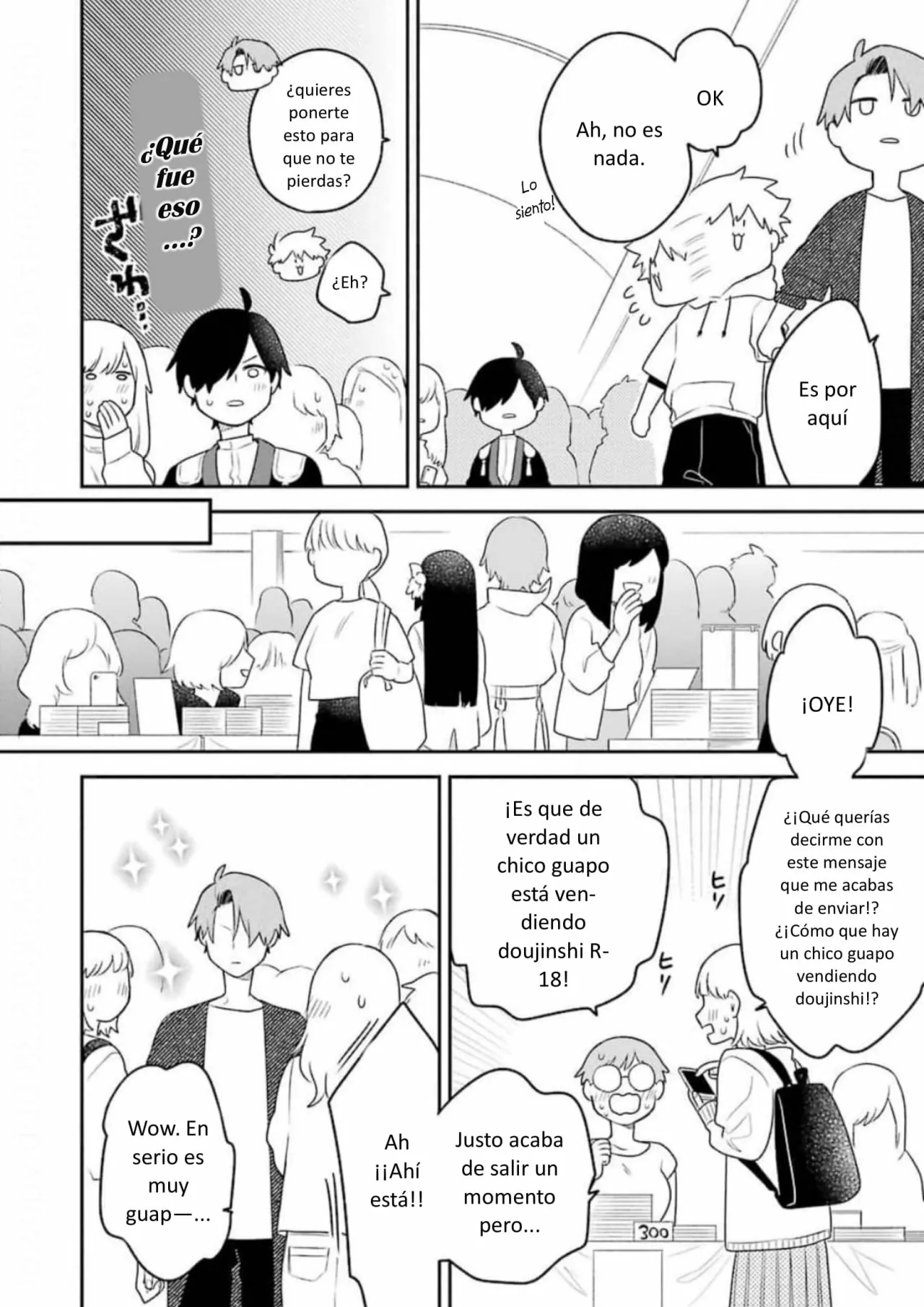 Gōkon ni ittara onna ga inakatta hanashi Capítulo 13 - Page 10