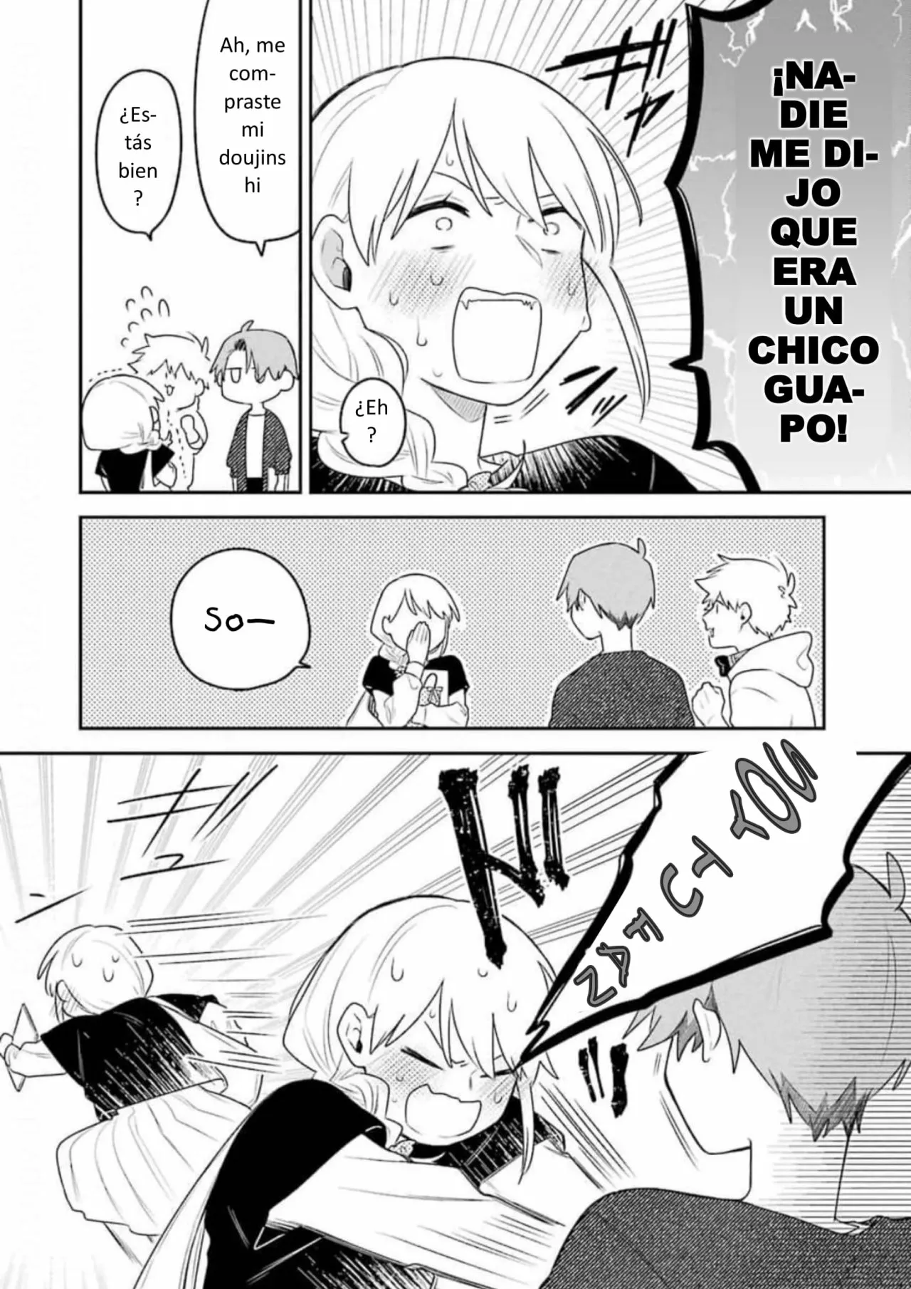 Gōkon ni ittara onna ga inakatta hanashi Capítulo 14 - Page 14