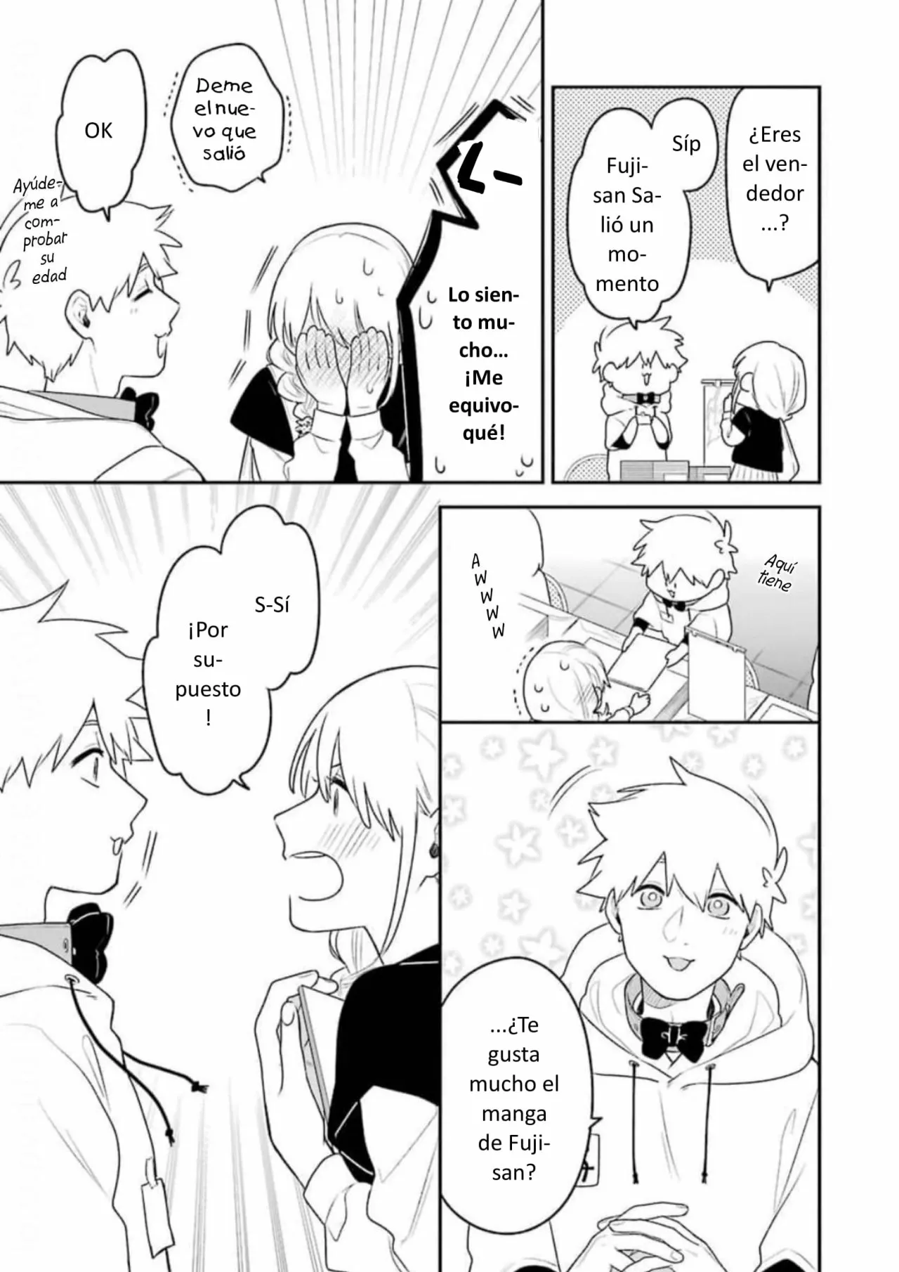 Gōkon ni ittara onna ga inakatta hanashi Capítulo 14 - Page 7