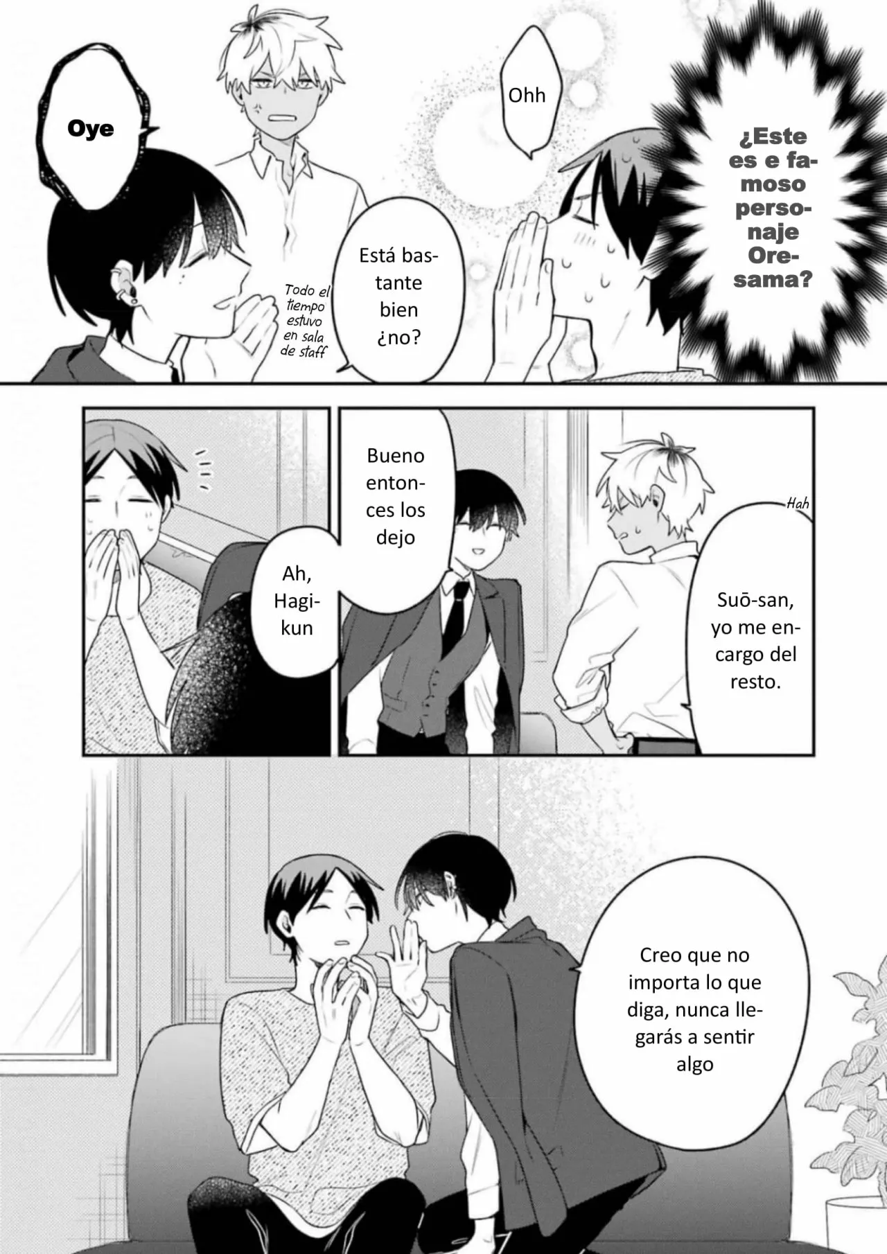 Gōkon ni ittara onna ga inakatta hanashi Capítulo 15 - Page 17