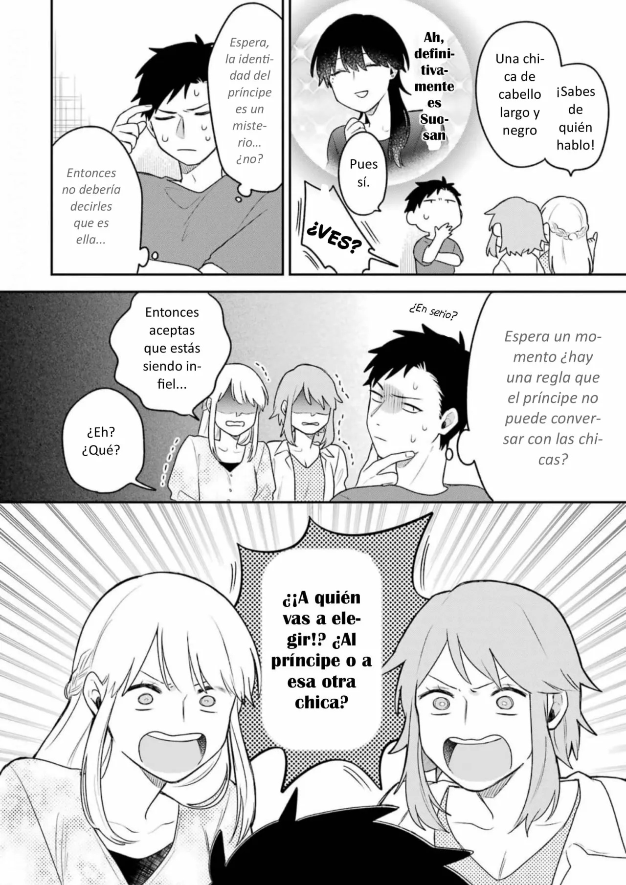 Gōkon ni ittara onna ga inakatta hanashi Capítulo 16 - Page 10