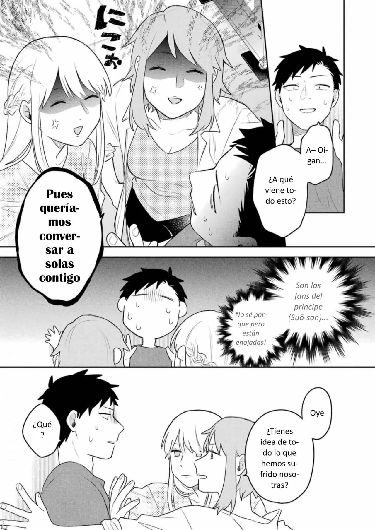 Gōkon ni ittara onna ga inakatta hanashi Capítulo 16 - Page 7