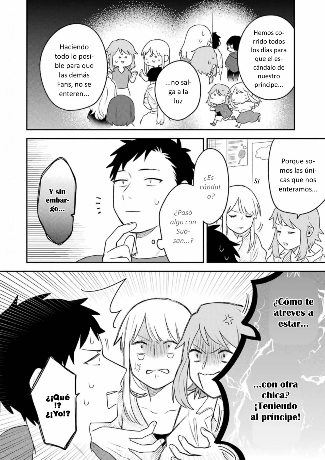 Gōkon ni ittara onna ga inakatta hanashi Capítulo 16 - Page 8