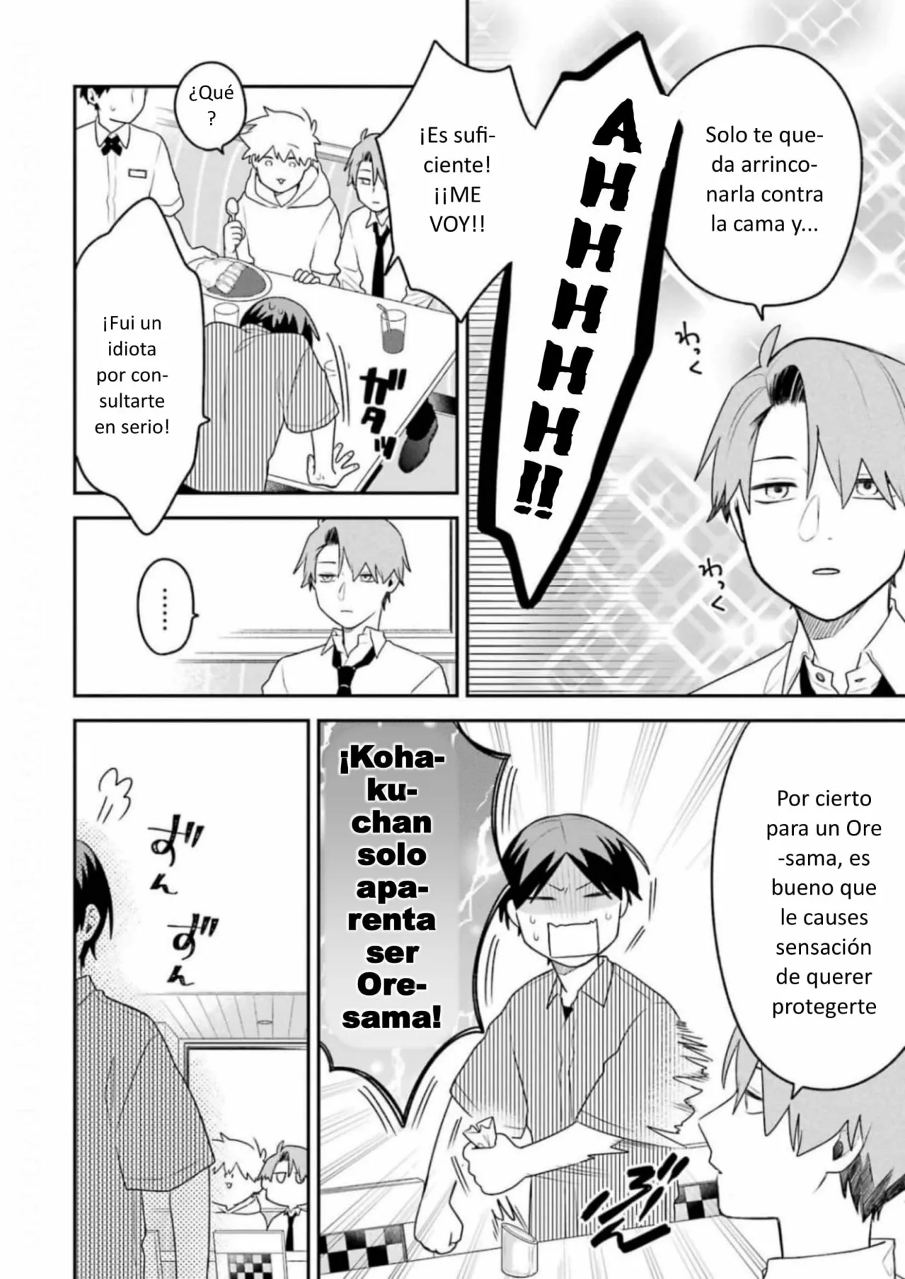 Gōkon ni ittara onna ga inakatta hanashi Capítulo 17 - Page 12