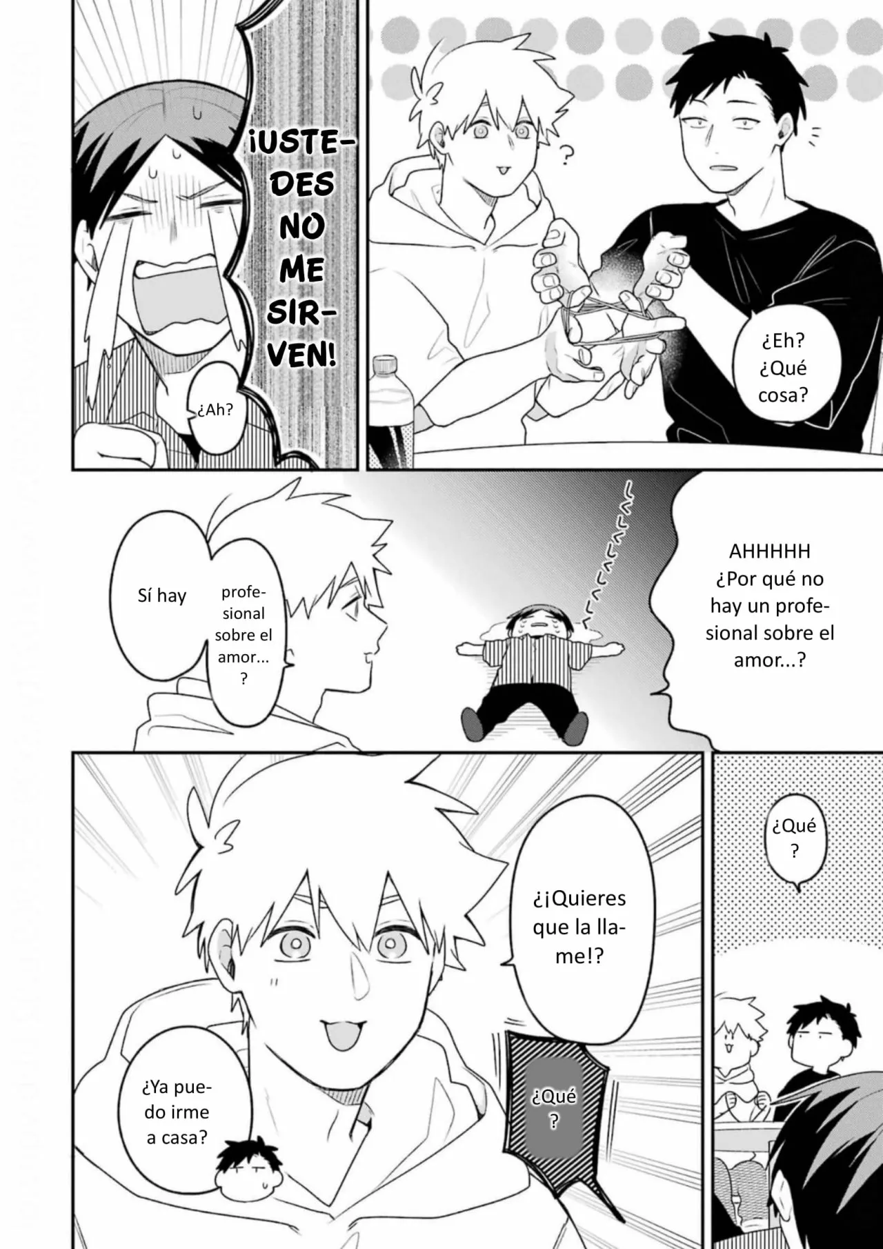 Gōkon ni ittara onna ga inakatta hanashi Capítulo 17 - Page 6