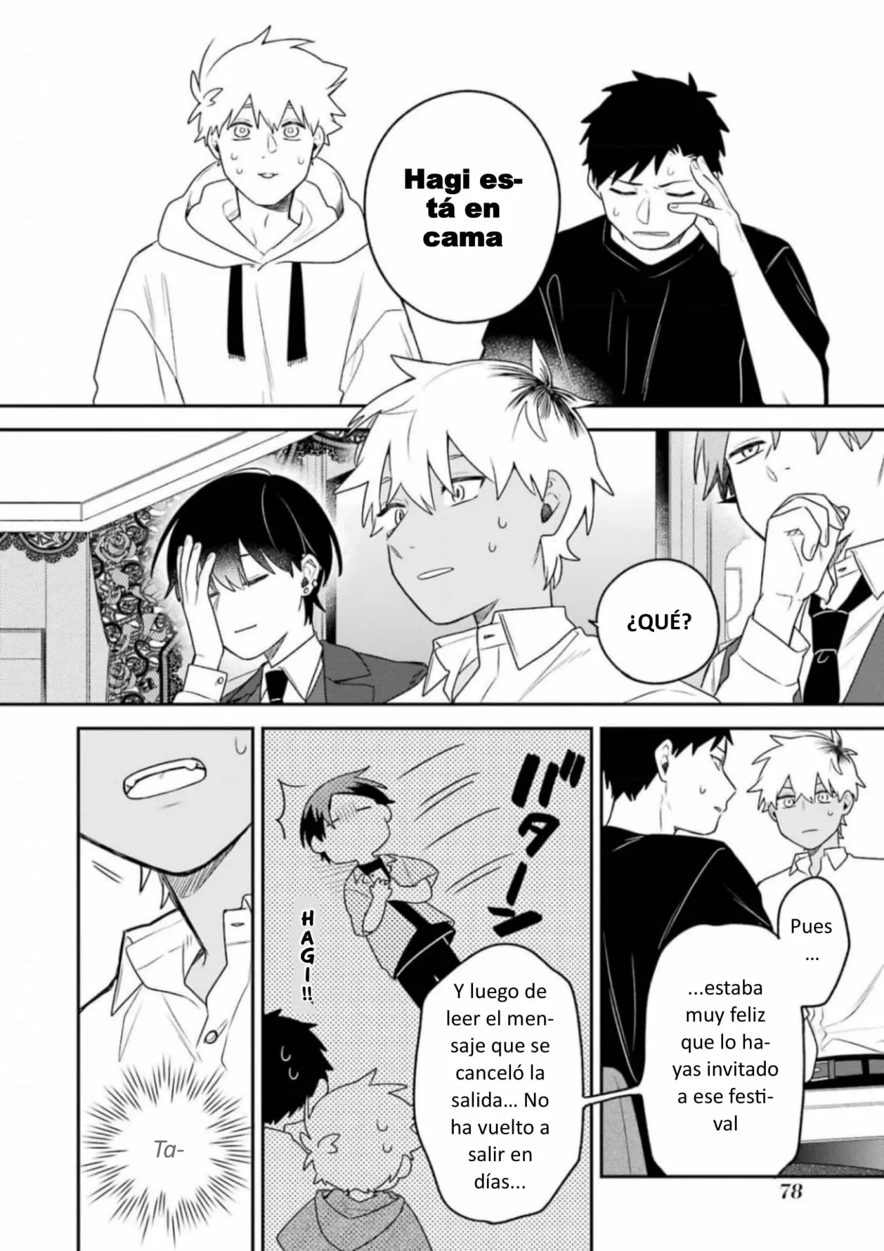 Gōkon ni ittara onna ga inakatta hanashi Capítulo 18 - Page 8