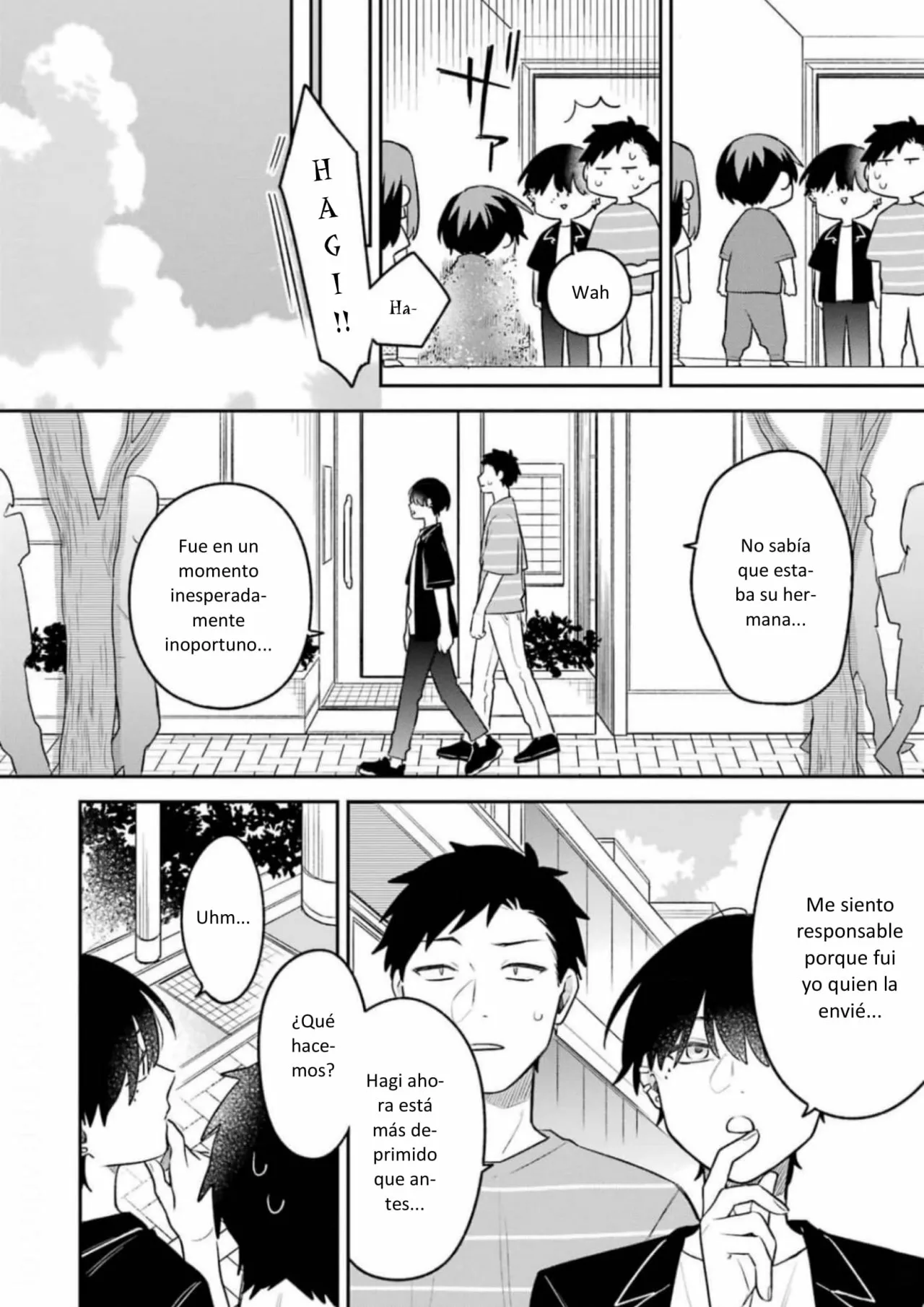 Gōkon ni ittara onna ga inakatta hanashi Capítulo 19 - Page 4