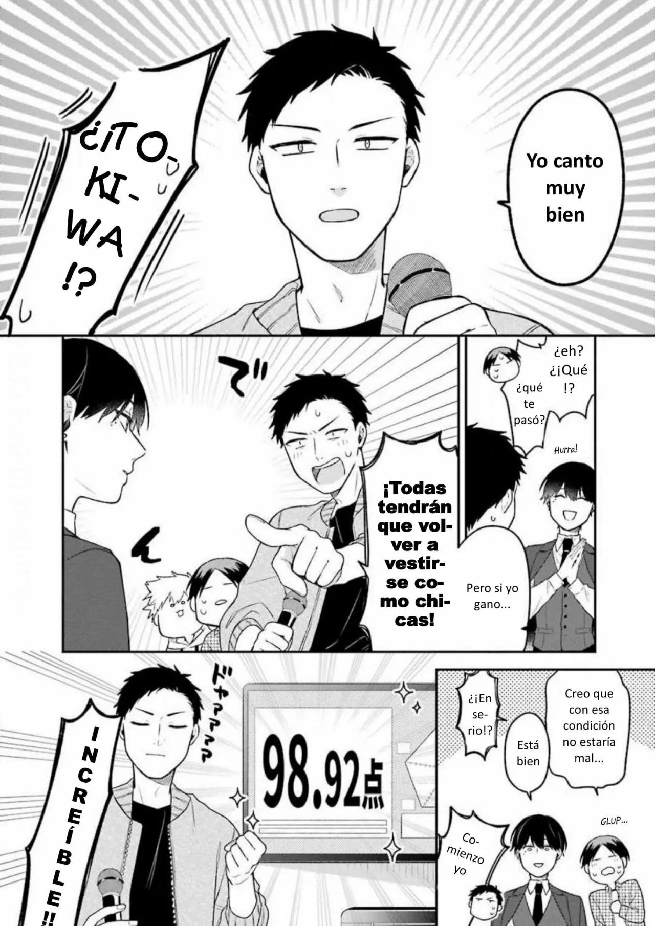 Gōkon ni ittara onna ga inakatta hanashi Capítulo 2 - Page 4