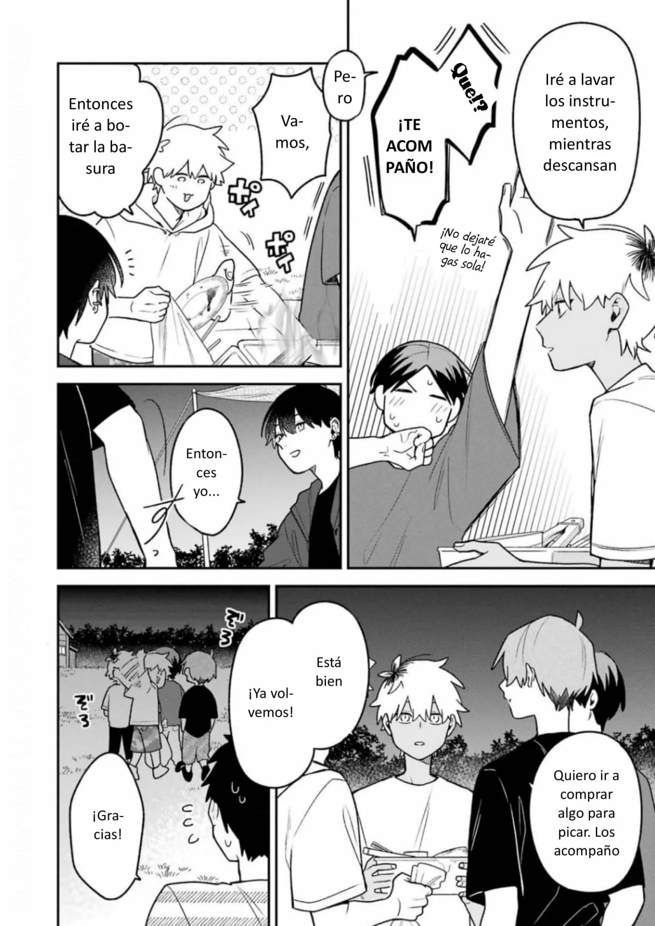 Gōkon ni ittara onna ga inakatta hanashi Capítulo 21 - Page 6