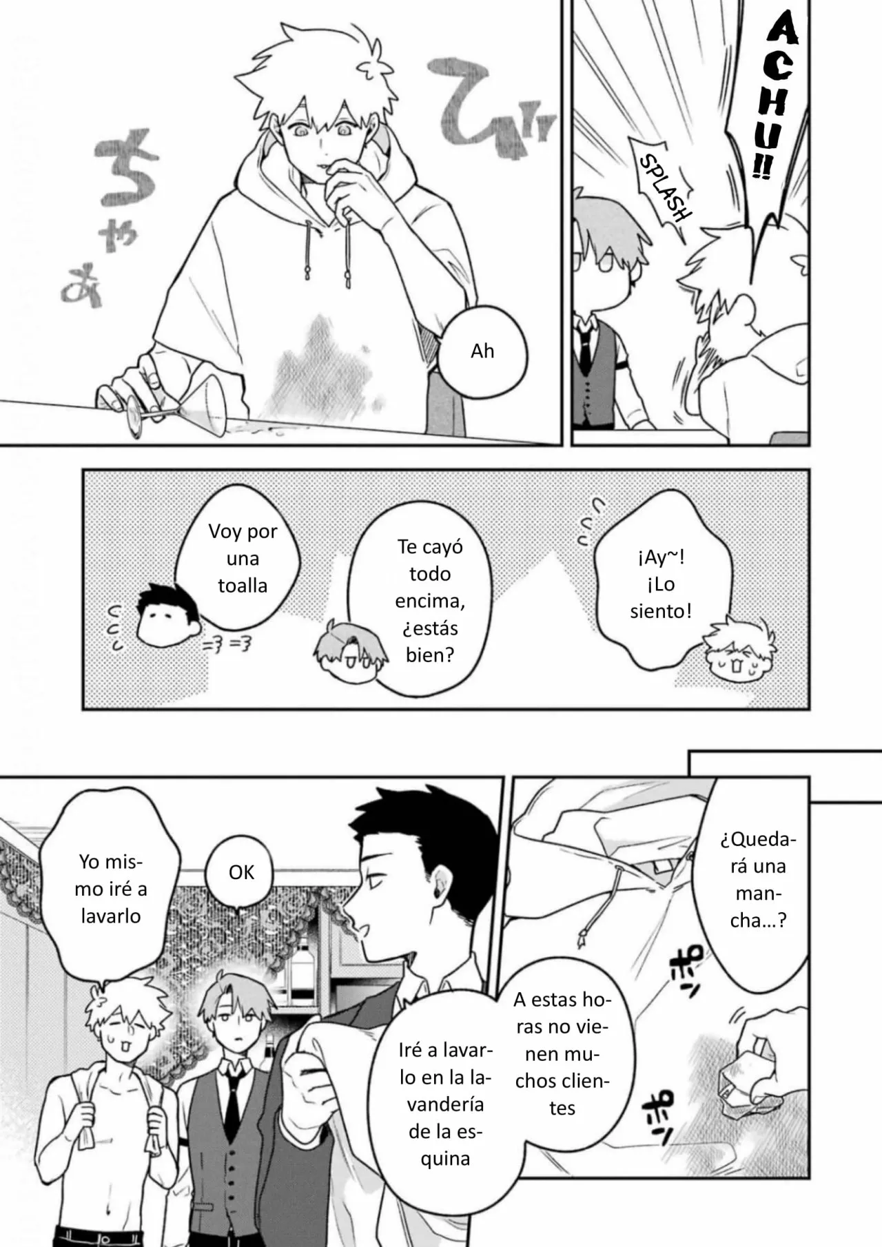 Gōkon ni ittara onna ga inakatta hanashi Capítulo 22 - Page 7