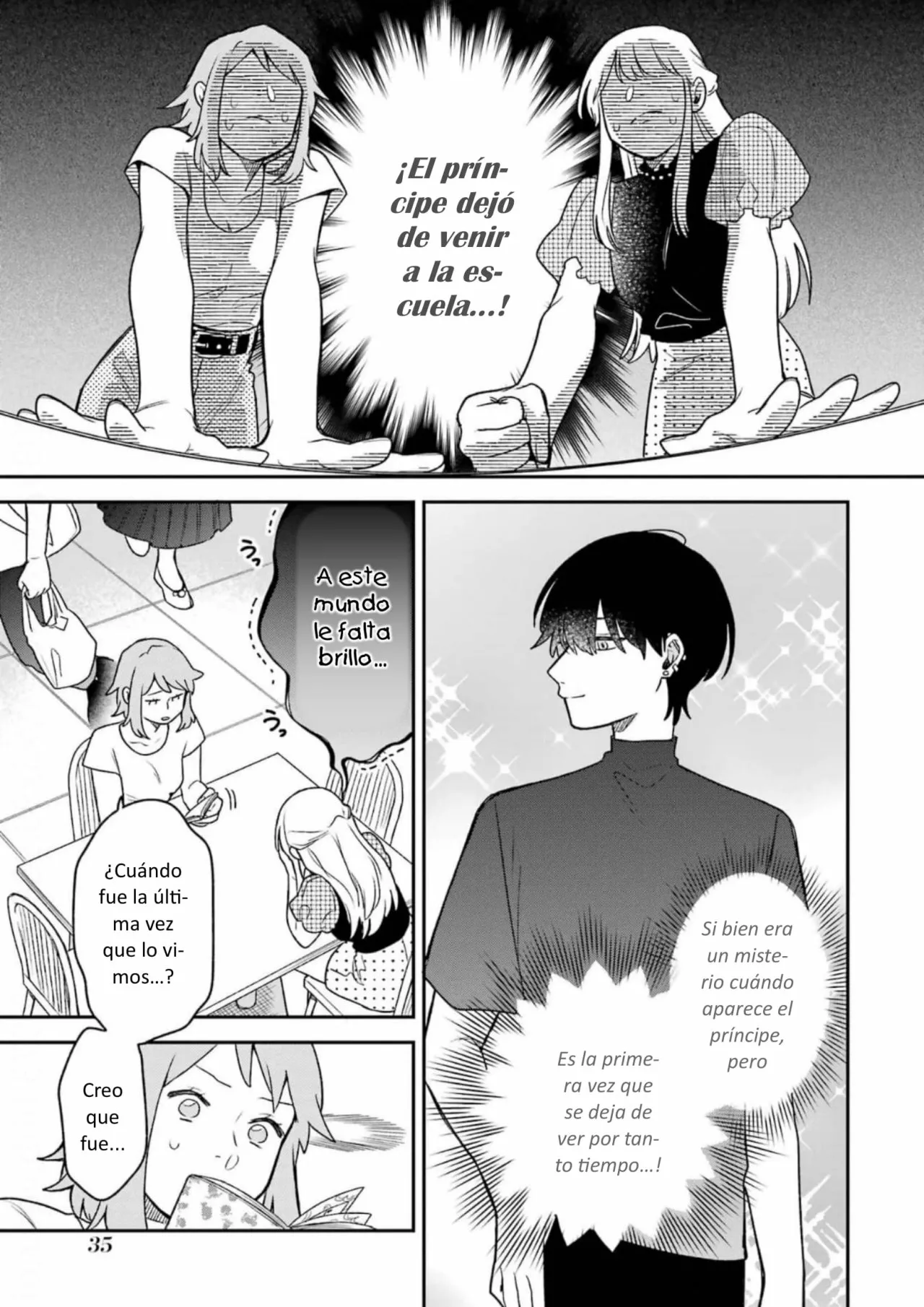 Gōkon ni ittara onna ga inakatta hanashi Capítulo 23 - Page 3