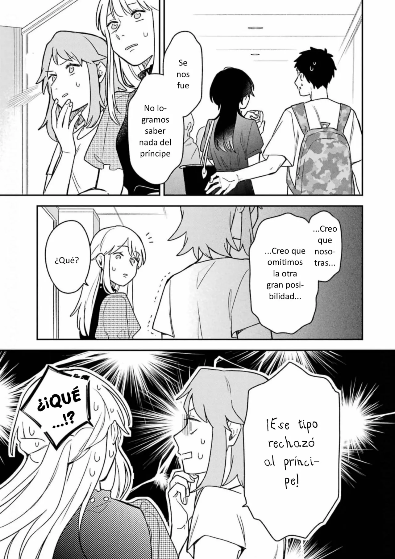 Gōkon ni ittara onna ga inakatta hanashi Capítulo 23 - Page 9