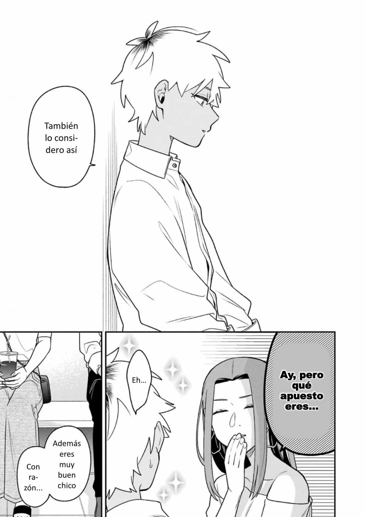 Gōkon ni ittara onna ga inakatta hanashi Capítulo 24 - Page 13