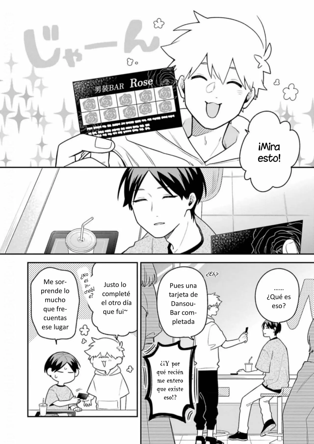 Gōkon ni ittara onna ga inakatta hanashi Capítulo 25 - Page 2