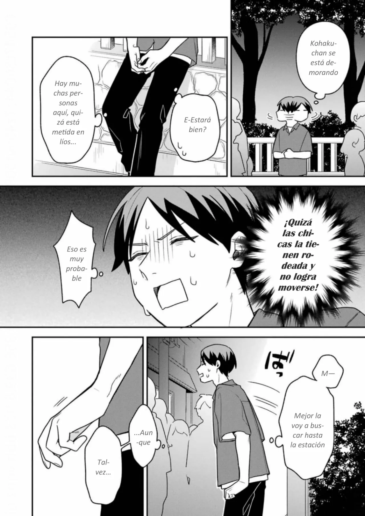 Gōkon ni ittara onna ga inakatta hanashi Capítulo 26 - Page 16