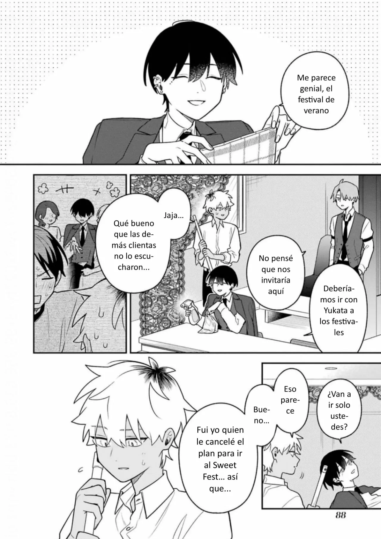 Gōkon ni ittara onna ga inakatta hanashi Capítulo 26 - Page 2