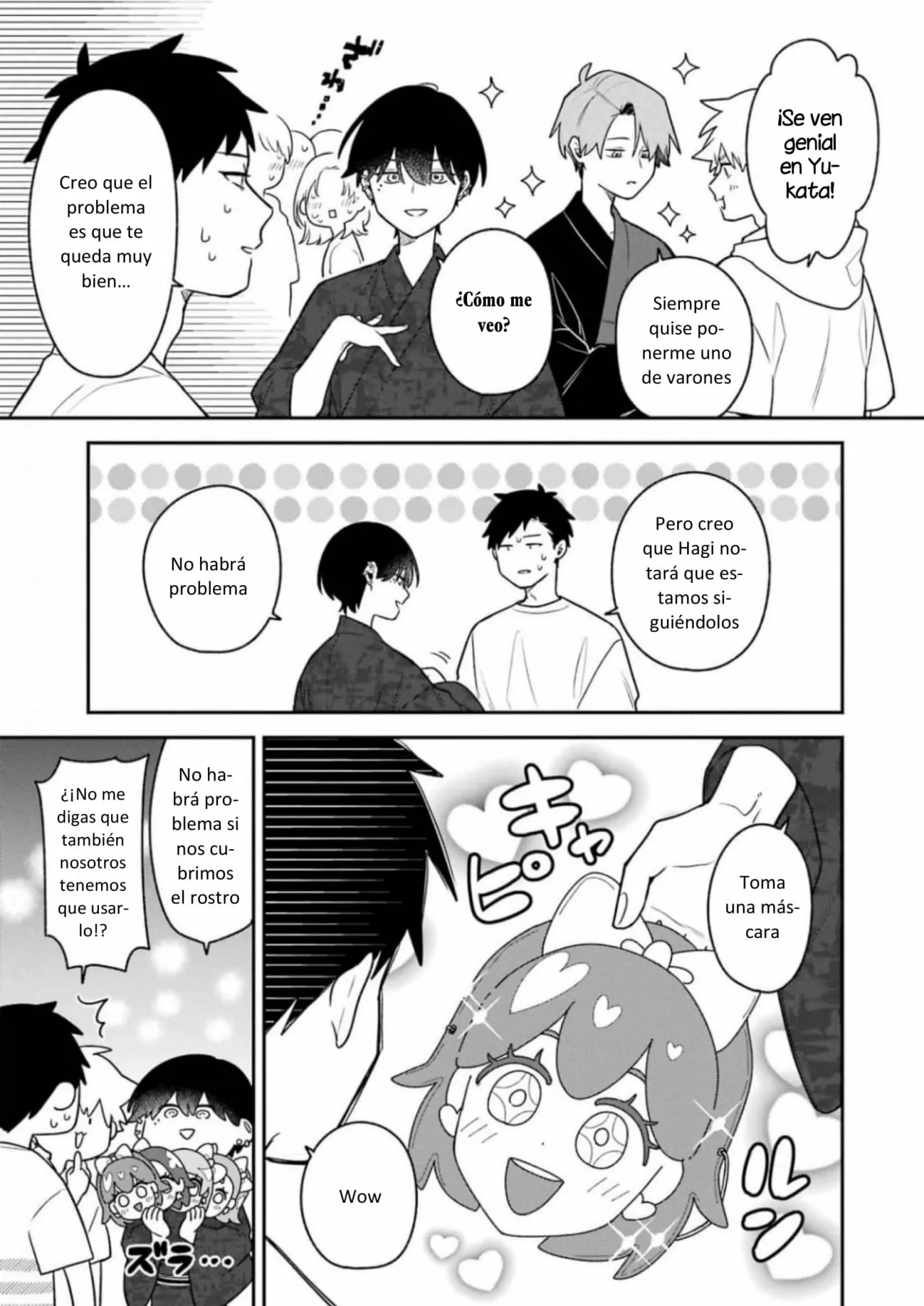 Gōkon ni ittara onna ga inakatta hanashi Capítulo 26 - Page 5