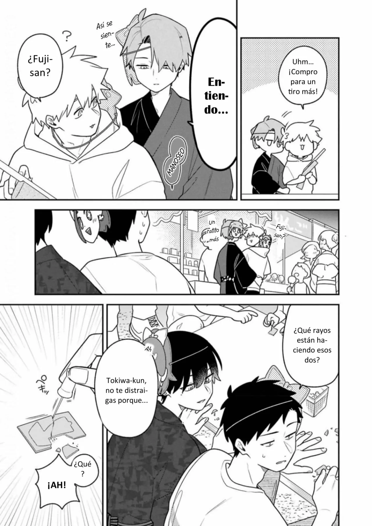 Gōkon ni ittara onna ga inakatta hanashi Capítulo 26 - Page 9