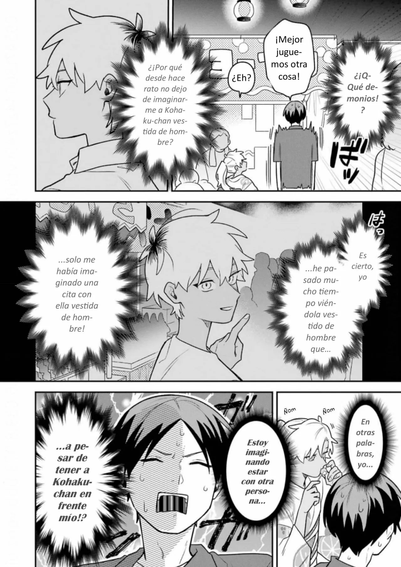 Gōkon ni ittara onna ga inakatta hanashi Capítulo 27 - Page 12