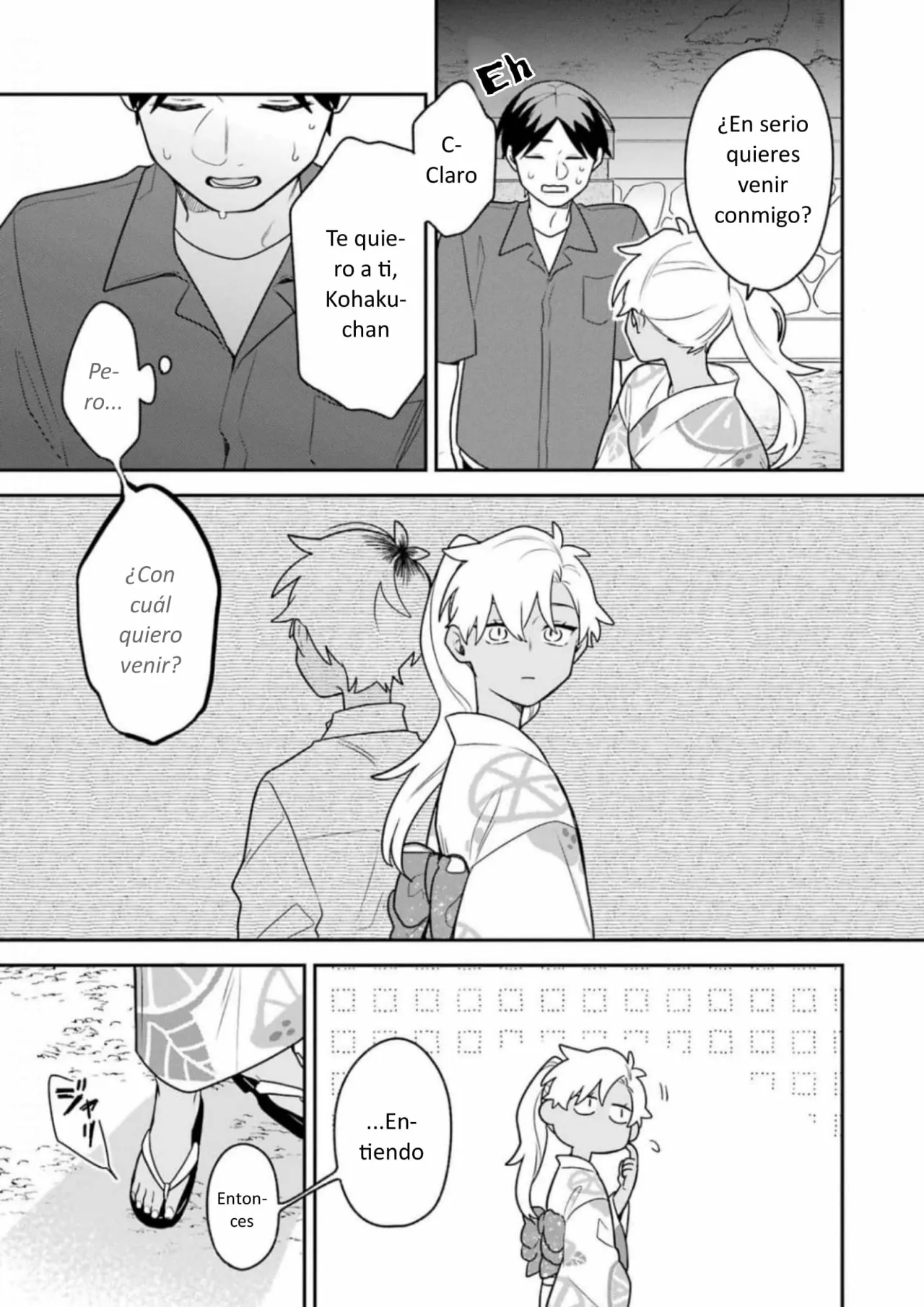 Gōkon ni ittara onna ga inakatta hanashi Capítulo 27 - Page 17