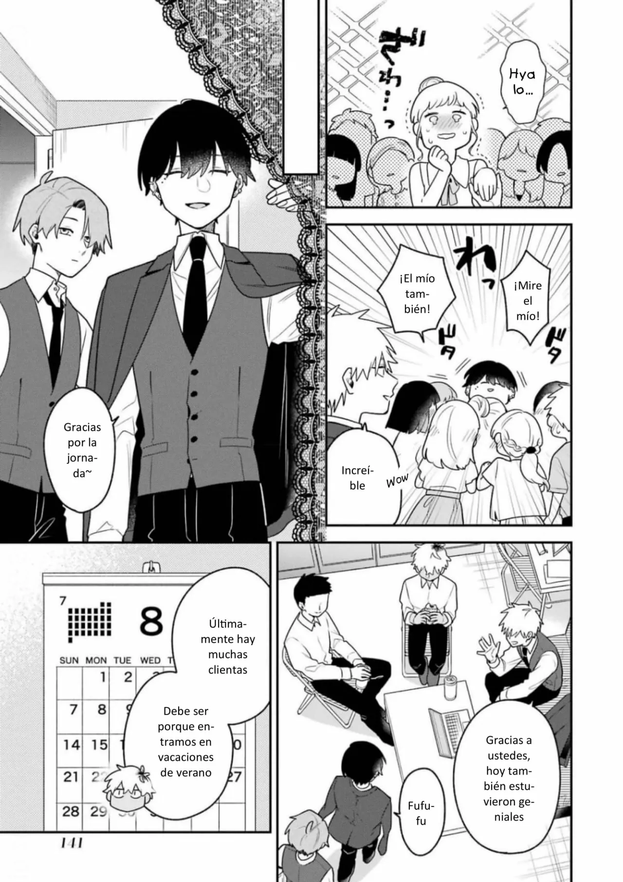 Gōkon ni ittara onna ga inakatta hanashi Capítulo 28 - Page 3