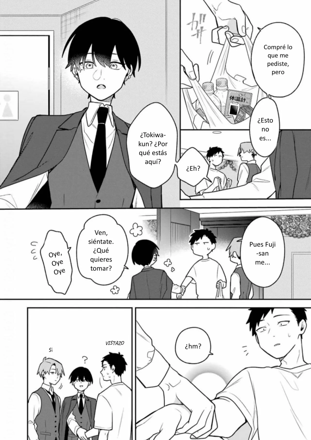 Gōkon ni ittara onna ga inakatta hanashi Capítulo 28 - Page 8